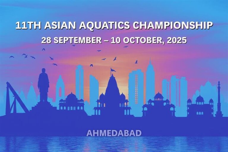 India Makes a Splash: Hosting the 11th Asian Aquatics Championships 2025